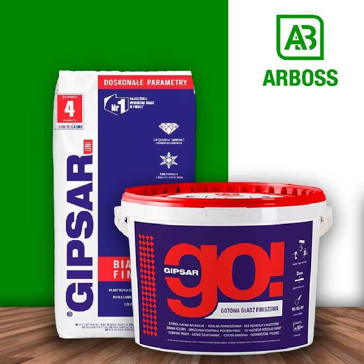 GIPSAR GO / GIPSAR UNI / Finish / Shpaklevka/ Сухие смеси/ Шпаклевка GIPSAR GO / GIPSAR UNI / Finish / Shpaklevka/ Сухие смеси/ Шпаклевка