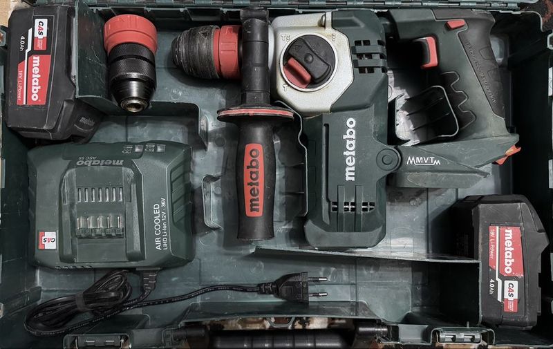 Беспроводной перфоратор metabo KHA 18 LTX BL24