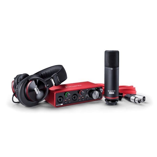 Scarlett 2i2 Studio [3rd Gen] + BM800 Microphone