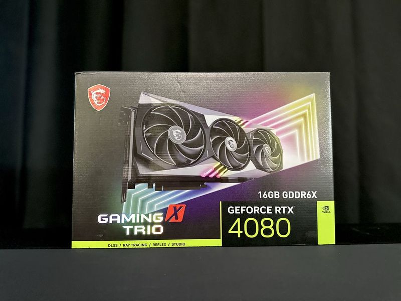 Видео карта MSI RTX 4080 GAMING X TRIO Видео карта MSI RTX 4080 GAMING X TRIO