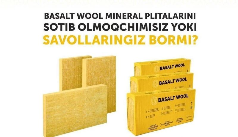 Basalt vatalari issiq va sovuq saqlaydi