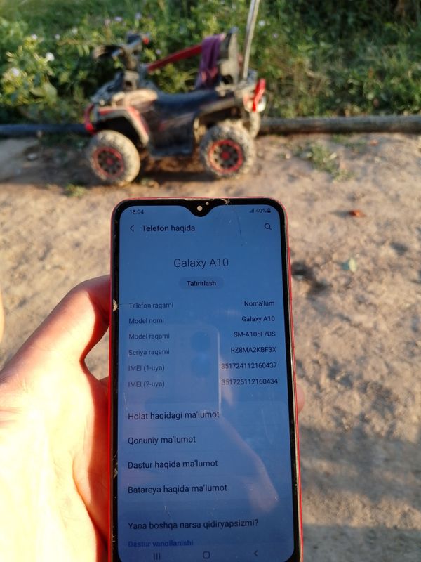 samsung a10 xotira 32/2 narxi 600 min