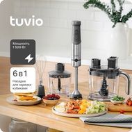 Блендер погружной Tuvio THB04MFP с кухонным комбайном Блендер погружной Tuvio THB04MFP с кухонным комбайном
