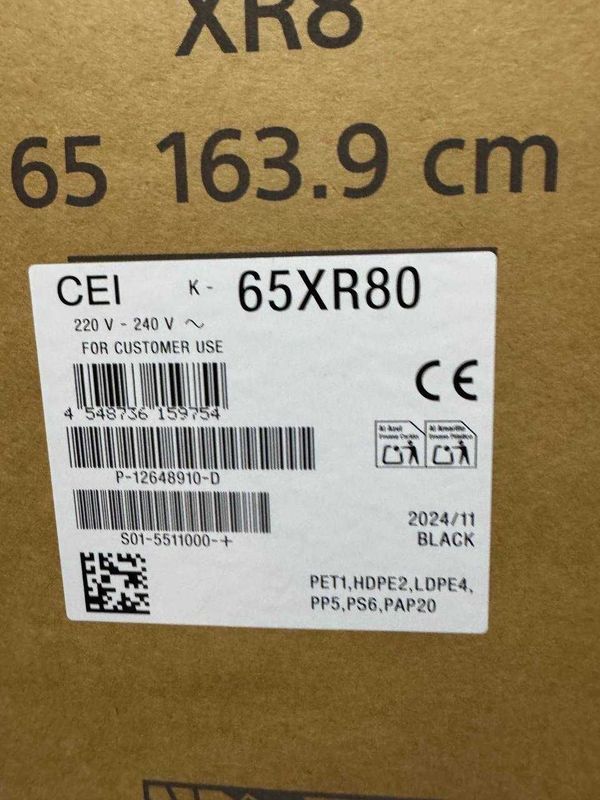 N°1 SONY 65XR80 OLED 120Гц 4К 2024 в наличии Маг9Б N°1 SONY 65XR80 OLED 120Гц 4К 2024 в наличии Маг9Б