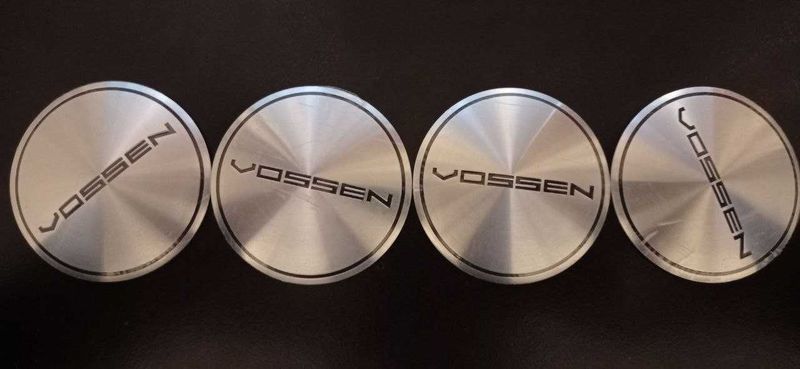 Vossen наклейки на колпачки алюминиевые