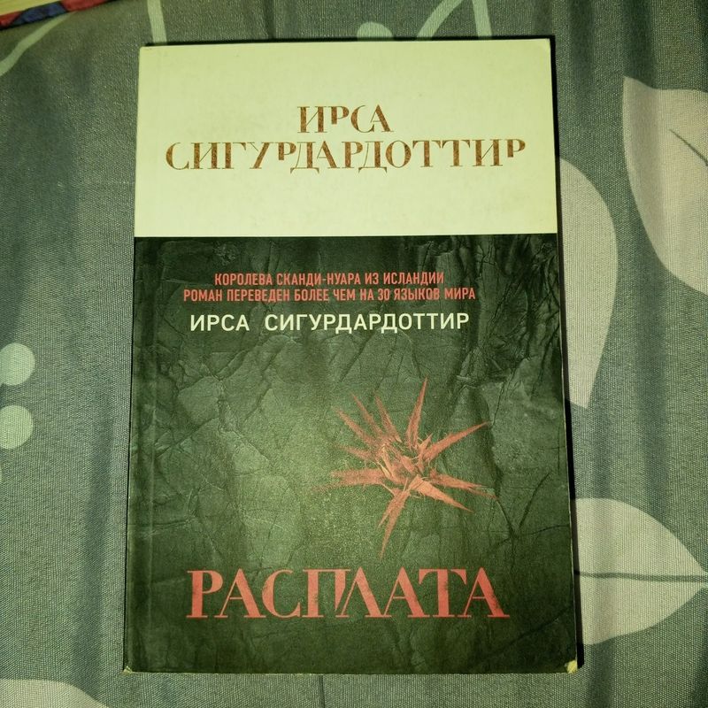 книга " расплата"