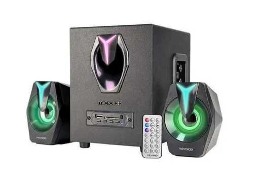 Microlab G100BT — Компактная 2.1 Акустика с Bluetooth, Сабвуфером Microlab G100BT — Компактная 2.1 Акустика с Bluetooth, Сабвуфером