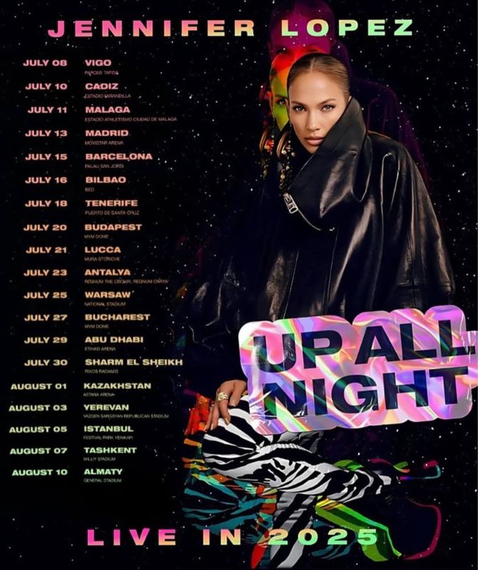Билеты на концерт Jennifer Lopez Билеты на концерт Jennifer Lopez