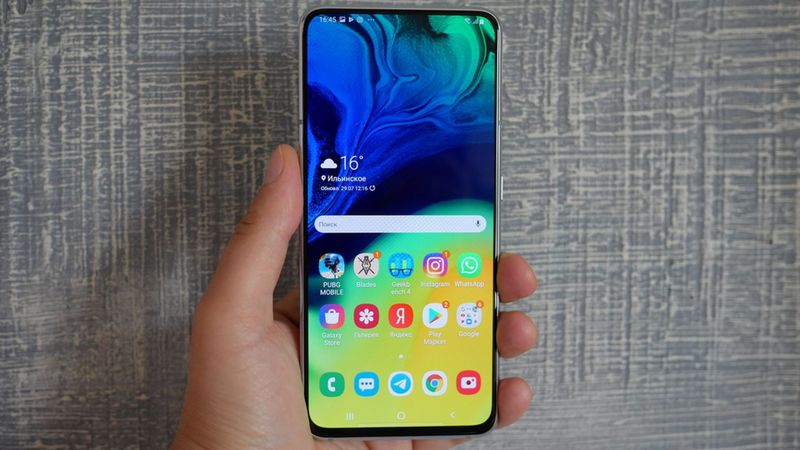 Galaxy a 80 ram8 128 gb obmen