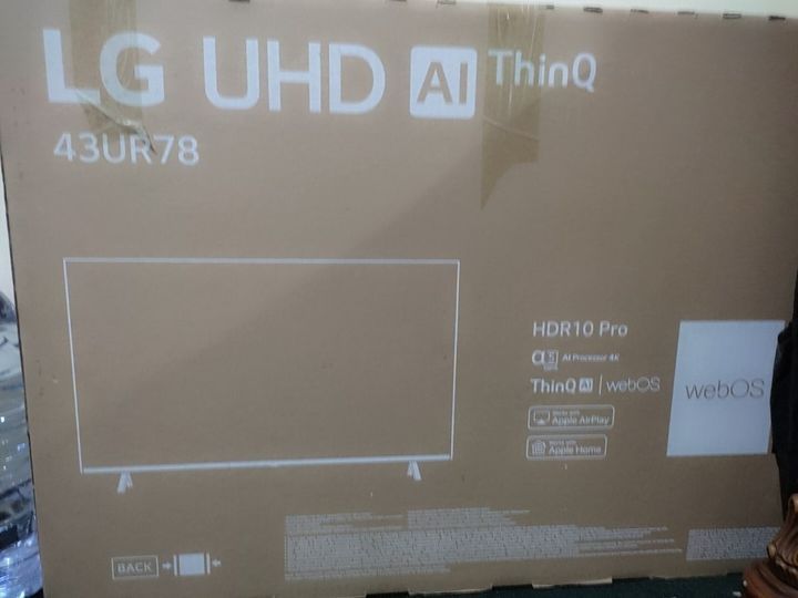 LG 43 telvizor sotiladi bir oy ishlatilgan LG 43 telvizor sotiladi bir oy ishlatilgan