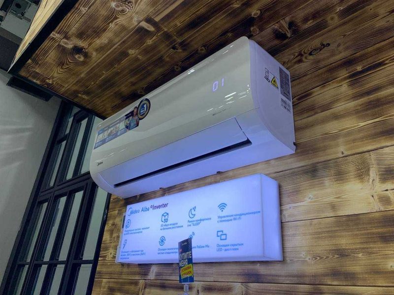 Кондиционер Midea Alba 18 000 Btu Inverter + Low voltage + ДОСТАВКА