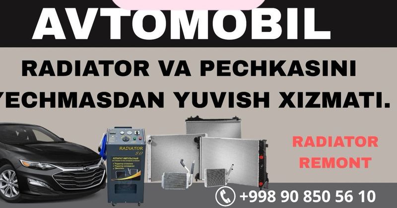 Avtomobil radiator remont Avtomobil radiator remont
