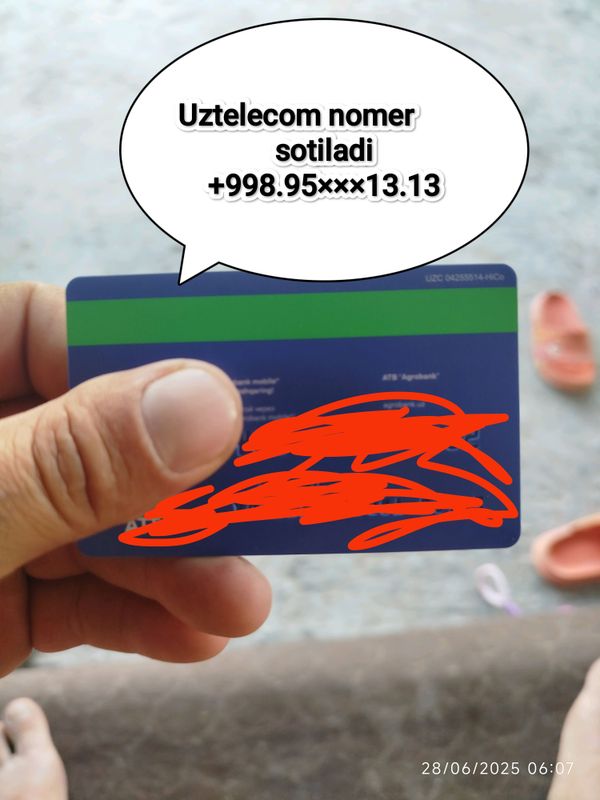 Uztelecom telfon nomer sotiladi