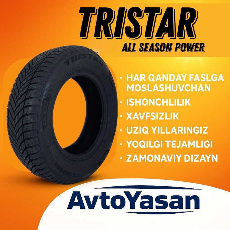 TRISTAR Shinalari — 4 fasl uchun ideal tanlov ishonchli shinalar! TRISTAR Shinalari — 4 fasl uchun ideal tanlov ishonchli shinalar!