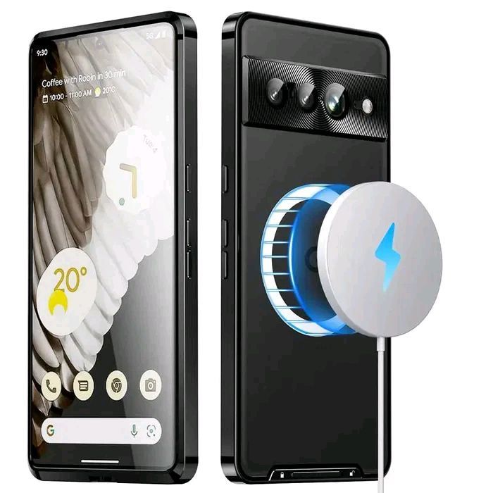 Алюминиевый противоударный кейс для Google Pixel 7