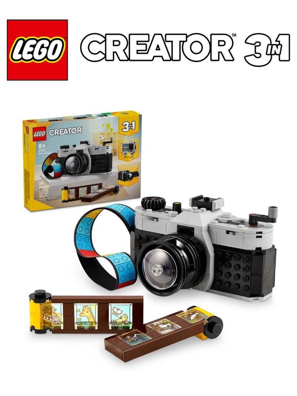 Конструктор LEGO Creator 31147 Ретро-камера 3 в 1