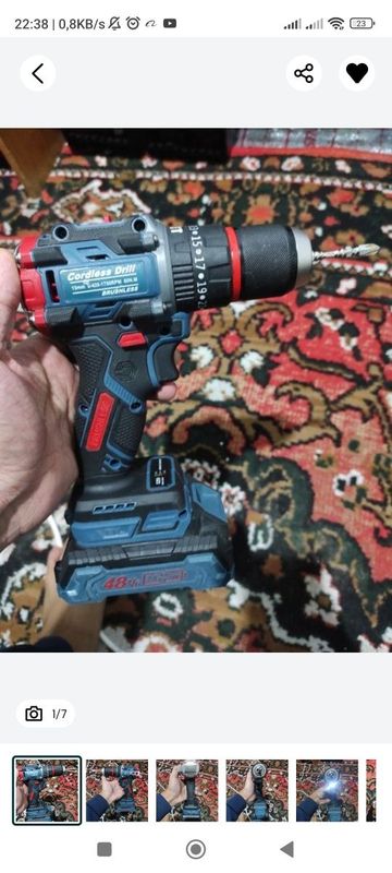 Drel 48V bosch sirochna sotiladi