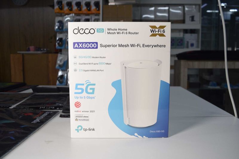 Wi-Fi Роутер TP-Link Deco X80-5G AX6000 Wi-Fi Роутер TP-Link Deco X80-5G AX6000