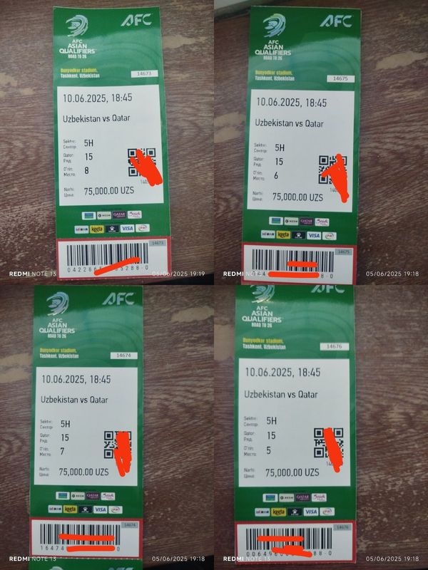 Bilet UZB vs Qatar Bilet UZB vs Qatar