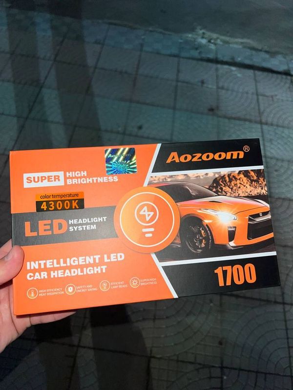 Aozoom 1700 madel H7 led 100w