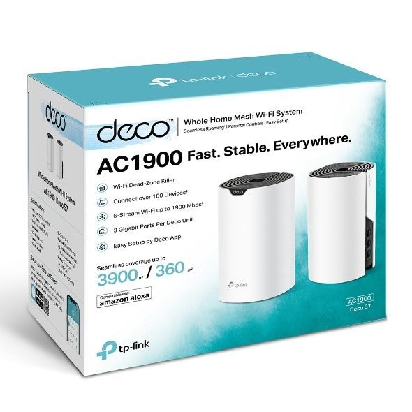 Wi-Fi Mesh система TP-LINK Deco S7 (2-pack) Wi-Fi Mesh система TP-LINK Deco S7 (2-pack)