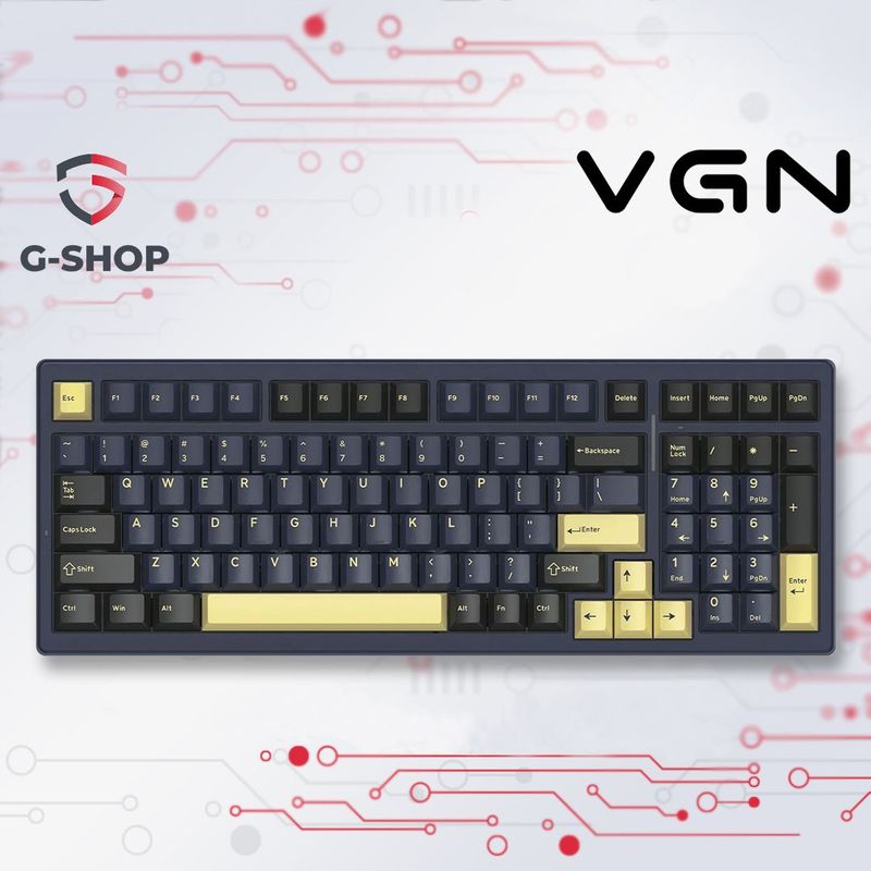 Игровая механическая беспроводная клавиатура с подсветкой VGN S99 RGB Игровая механическая беспроводная клавиатура с подсветкой VGN S99 RGB