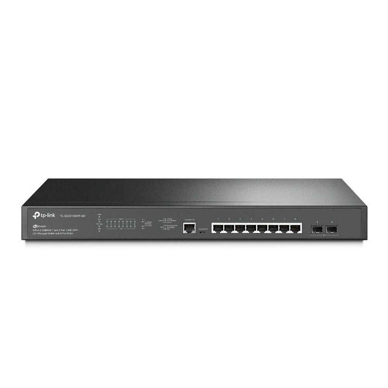 Управляемый коммутатор TP-Link SG3210XHP-M2 Omada 8-Port PoE+ 2.5