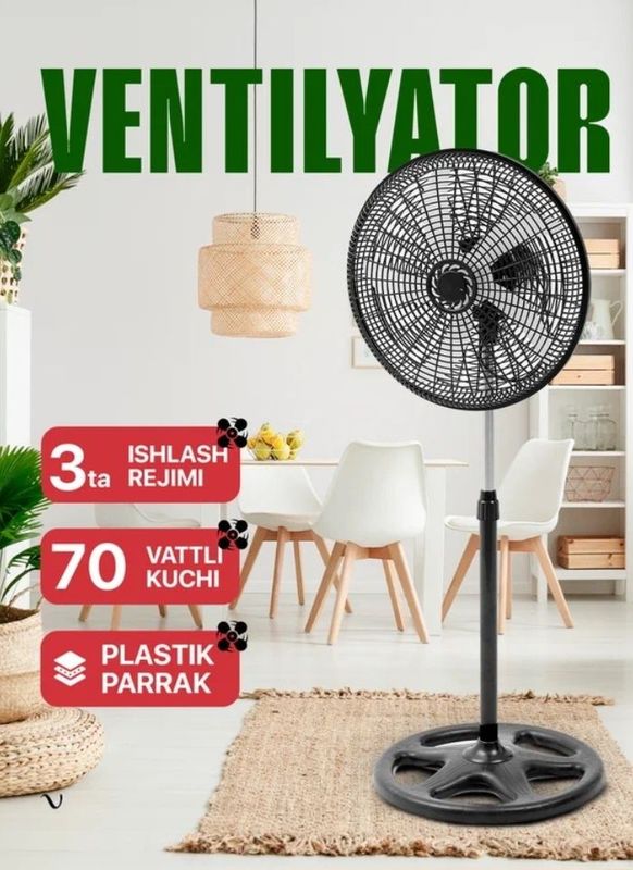 Вентилятор 3 режим 70 vt Вентилятор 3 режим 70 vt