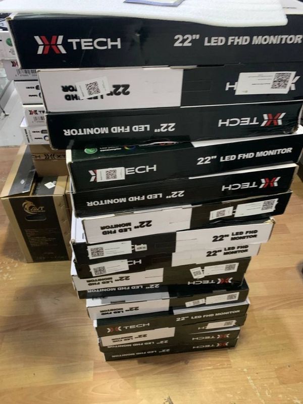 Xtech 22” 60hz Yangi ! 21dona Vga Hdm