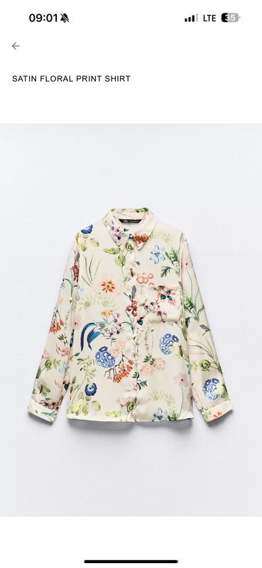 Zara рубашка Zara рубашка