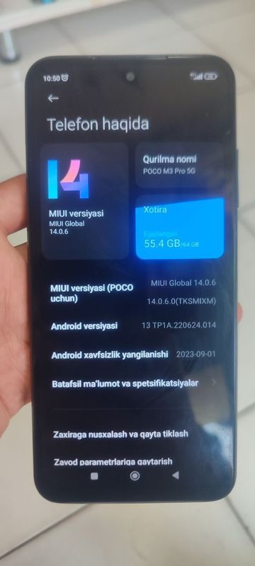 Poco m3 pro g5 .
