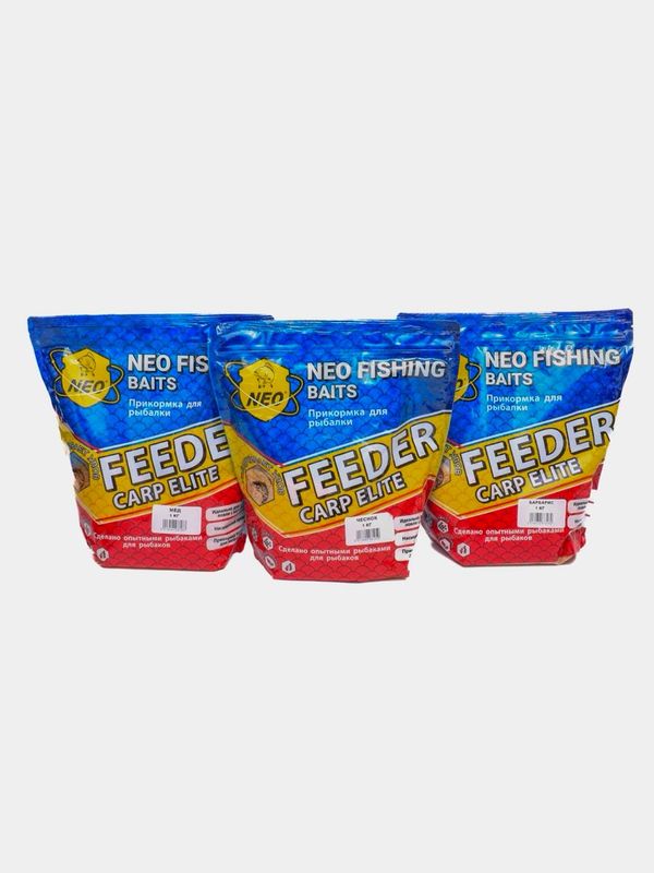 Прикормка сухая Feeder Carp Elite, NEO Fisjing Baits, 1 кг Прикормка сухая Feeder Carp Elite, NEO Fisjing Baits, 1 кг