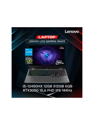 LENOVO GAMING I5-12450HX 12GB 512GB RTX3050 144Hz LENOVO GAMING I5-12450HX 12GB 512GB RTX3050 144Hz