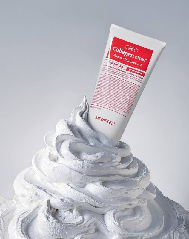 Пенка для умывания с коллагеном MEDI-PEEL Aesthe Derma Lacto Collagen Clear