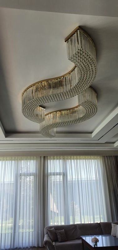 Люстра установка киламиз