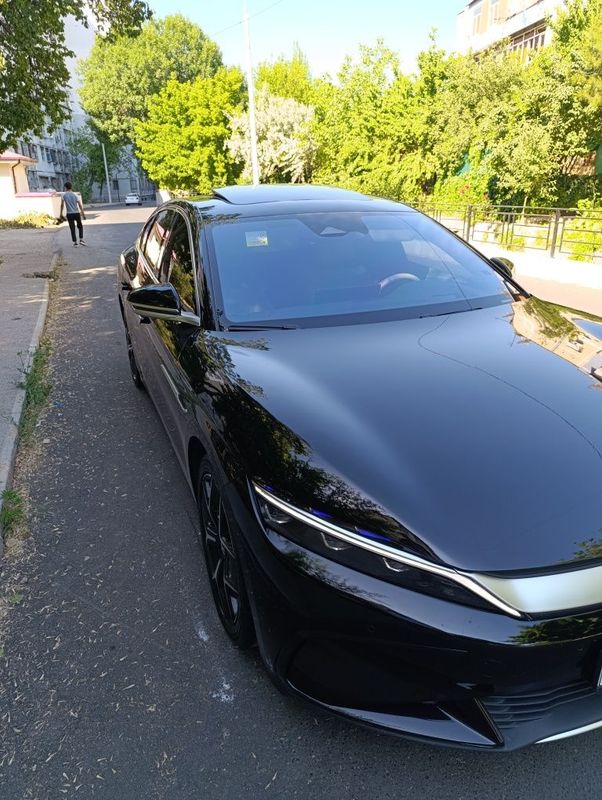 Byd han 2024 EV запас ход 605км Byd han 2024 EV запас ход 605км