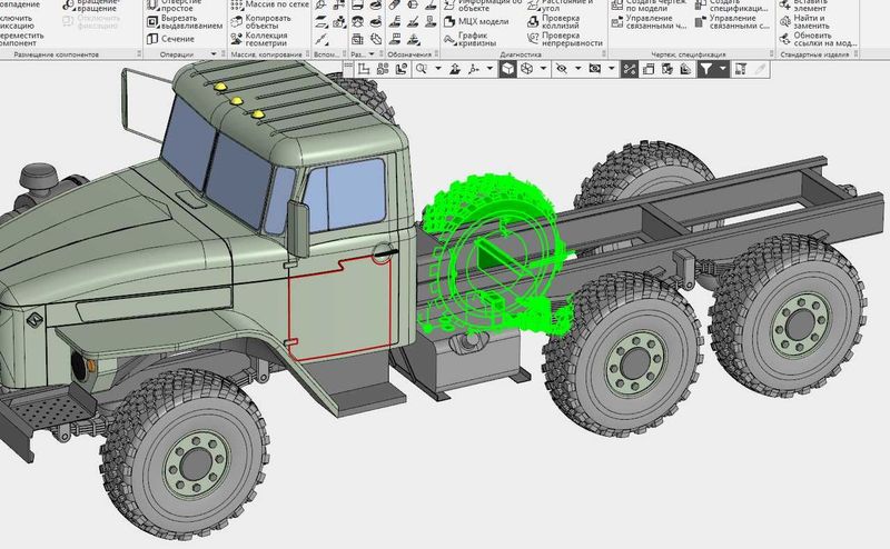 Чизмалар 3D. 2D оформления чертежа хизматлари