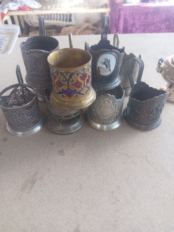Подстаканники советские Подстаканники советские