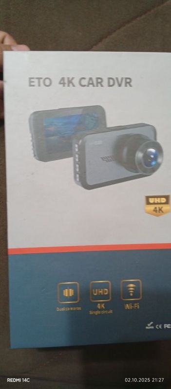 Авто регистрация камера новый ETO 4K CAR DVR