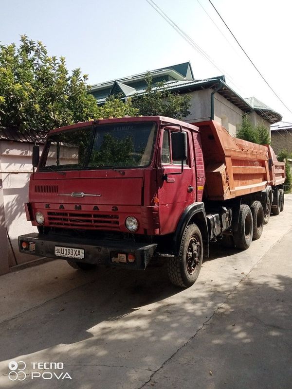 KAMAZ sotiladi! Puli naxt yoki variantga kelishamiz. Holati ideal