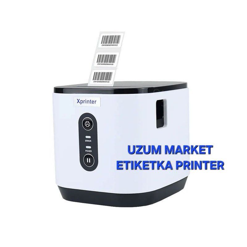 Uzum market uchun printer shtrix kod printer etiketka printer