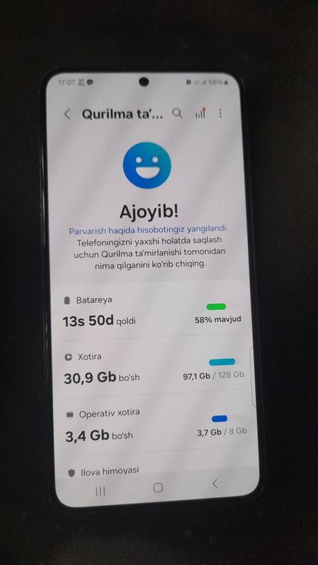 SAMSUNG S22 sotiladi