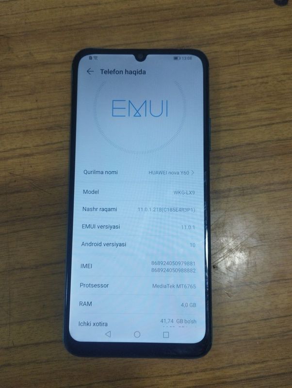 Huawei nova Y 60 Huawei nova Y 60