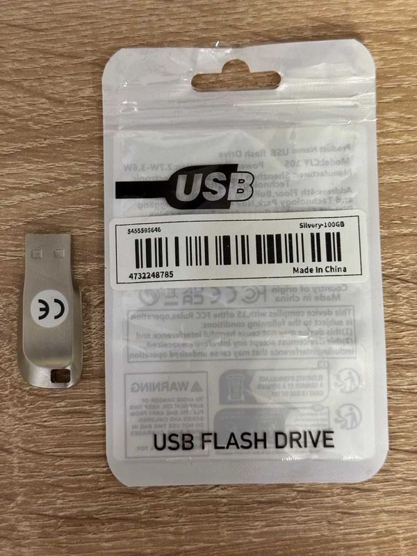 100 GB USB YANGI fleshka