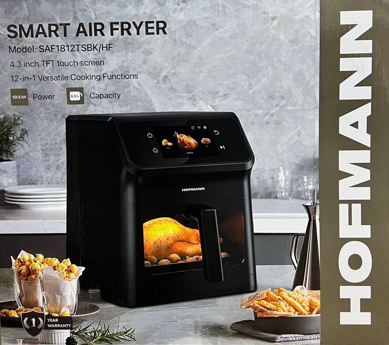 Аэрогриль Hofmann Smart Air Fryer SAF1812TSBK/HF