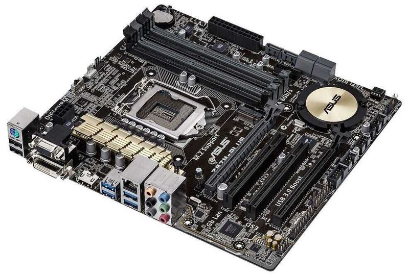 Материнская плата ASUS H97M-Plus Материнская плата ASUS H97M-Plus
