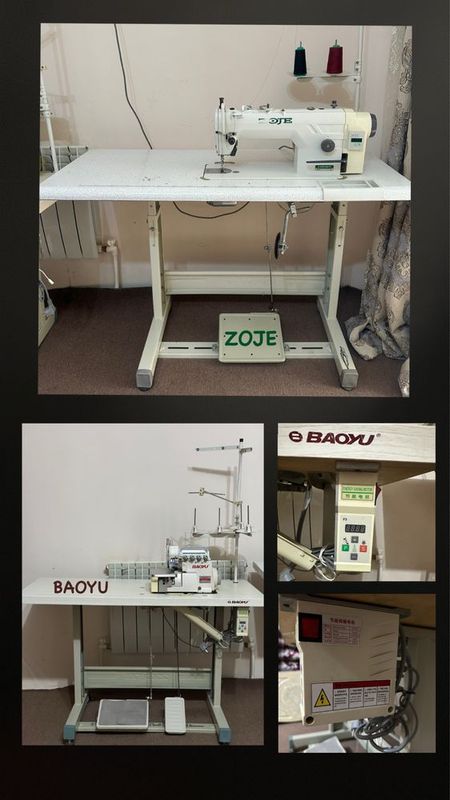 BAOYU averlok ZOJE tikuv mashinasi