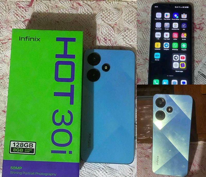 Infinix HOT 30i 8\128G Narhi 1 million soʻm Infinix HOT 30i 8\128G Narhi 1 million soʻm