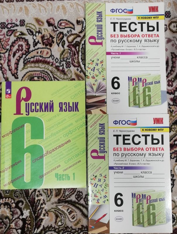 Русский язык. 6 класс. М.Т. Баранов, Т.А. Ладыженская. 2023 + тесты Русский язык. 6 класс. М.Т. Баранов, Т.А. Ладыженская. 2023 + тесты