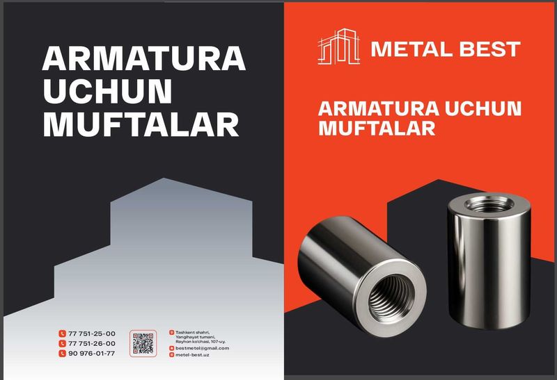 Соединительные муфты / Armature uchun Muftalar - METAL BEST Соединительные муфты / Armature uchun Muftalar - METAL BEST